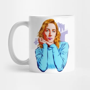 Saoirse Ronan - An illustration by Paul Cemmick Mug